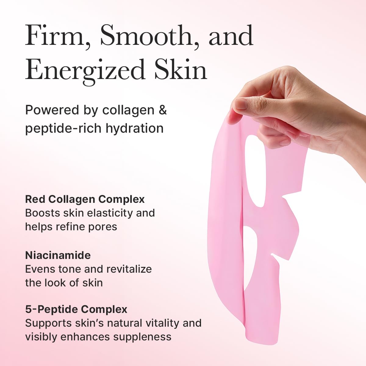 ARENCIA Red Collagen Jello Mask – Plump & Hydrating Overnight Hydrogel Mask (4ea) ❤️✨ - Lahab Beauty | لهب بيوتي
