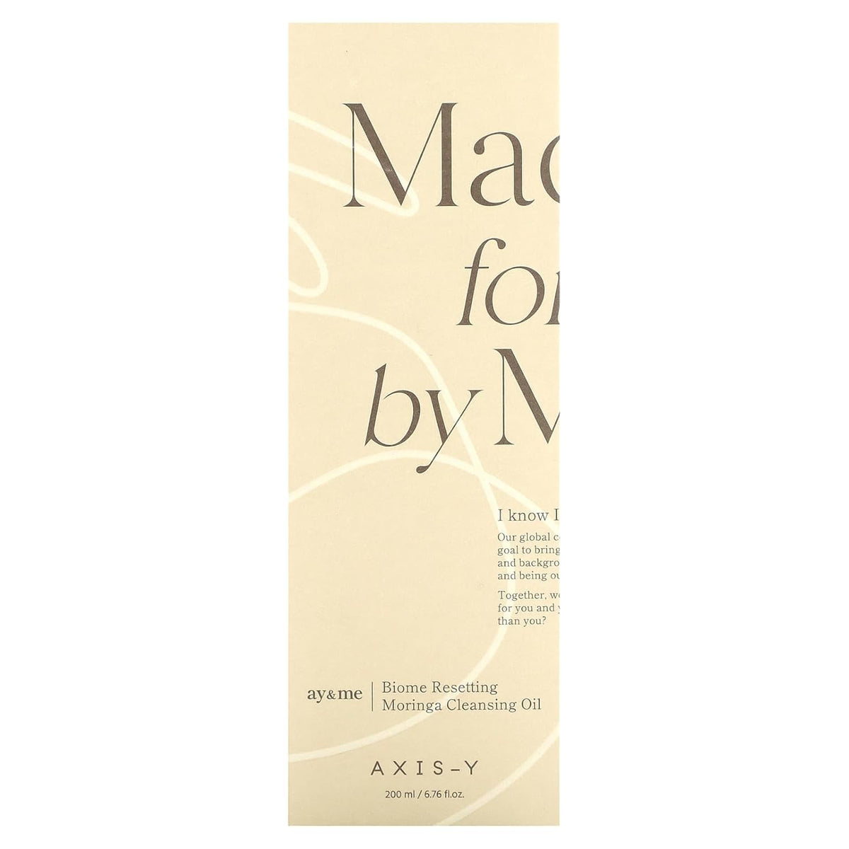 AXIS-Y Biome Resetting Moringa Cleansing Oil 200ml - Lahab Beauty | لهب بيوتي