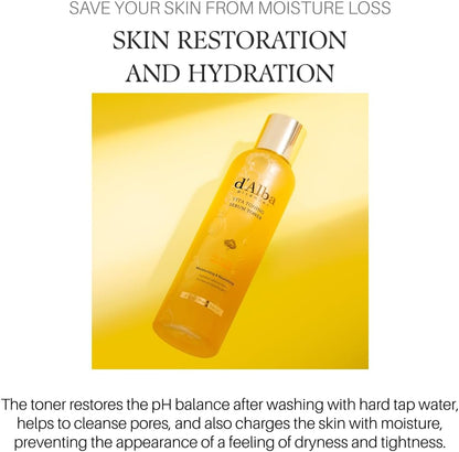 d'alba Piedmont White Truffle Vita Toning Serum Toner - Lahab Beauty | لهب بيوتي
