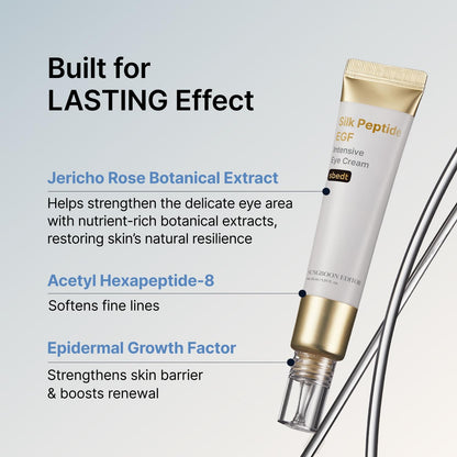 SUNGBOON EDITOR Silk Peptide EGF Intensive Eye Cream 30ml - Lahab Beauty | لهب بيوتي