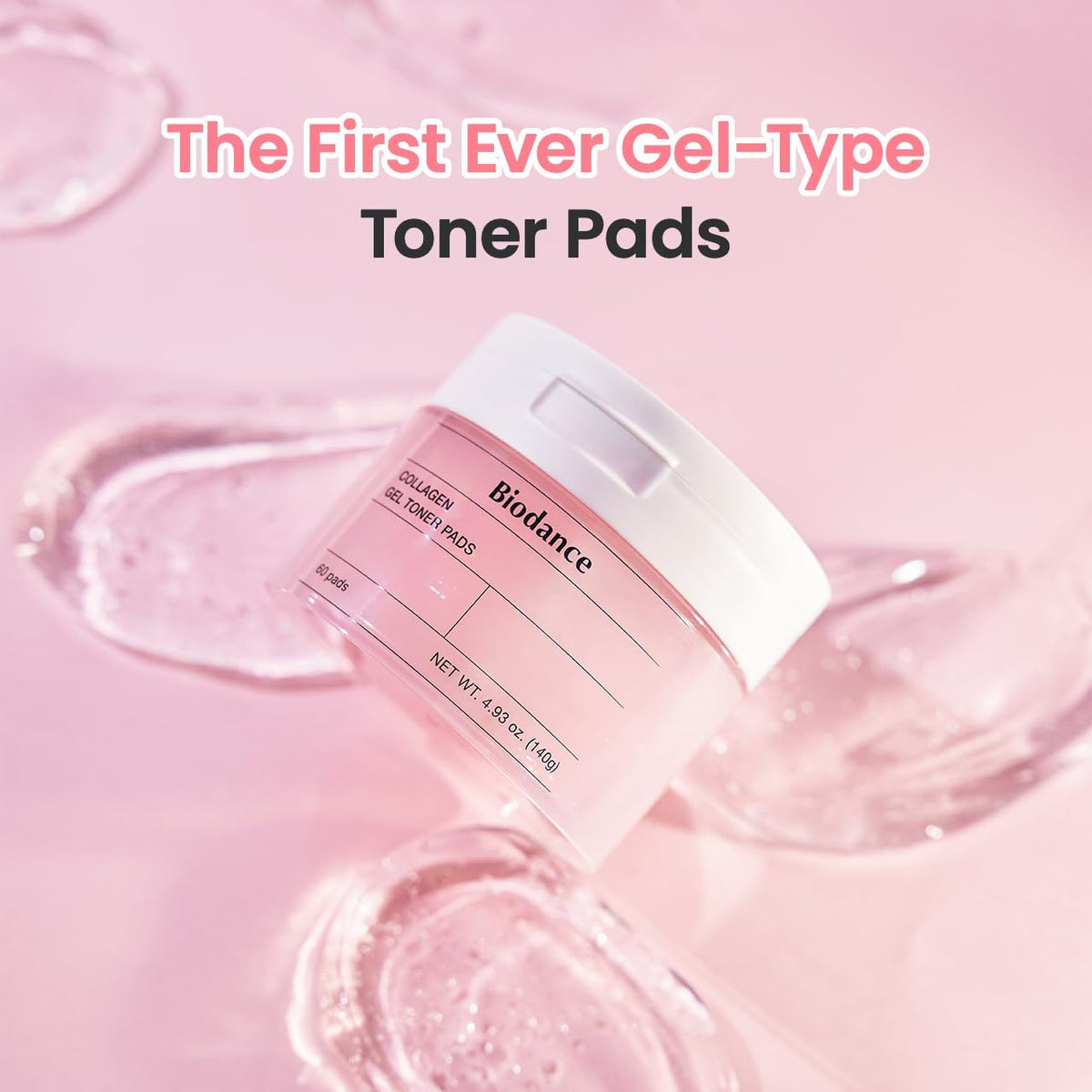 [Biodance] Collagen Gel Toner Pads (60 pads) - Lahab Beauty | لهب بيوتي
