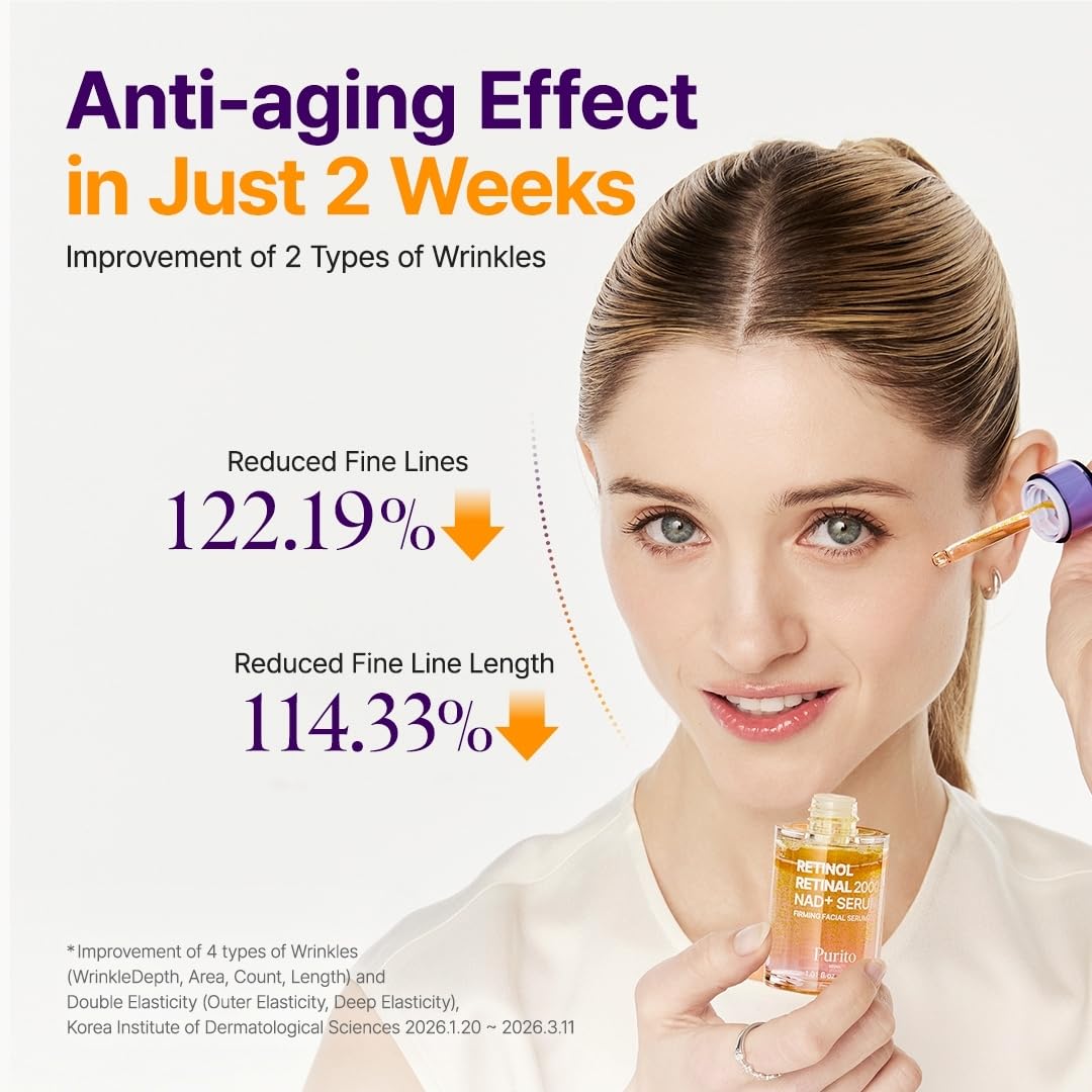 Purito Seoul Retinol Retinal 2000 NAD+ Serum 30ml - Lahab Beauty | لهب بيوتي
