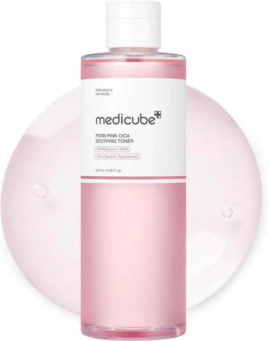 [MEDICUBE] PDRN Peptide Booster Pro X2 Pink Set - Lahab Beauty | لهب بيوتي