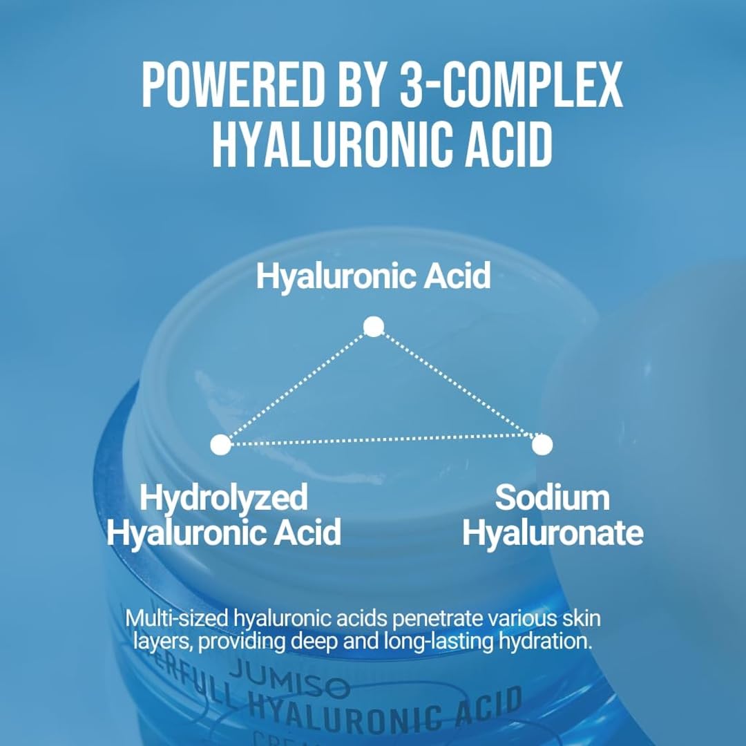 JUMISO Waterfull Hyaluronic Cream – “Lightweight Deep Hydration for Plump + Dewy Skin” | 100ml - Lahab Beauty | لهب بيوتي