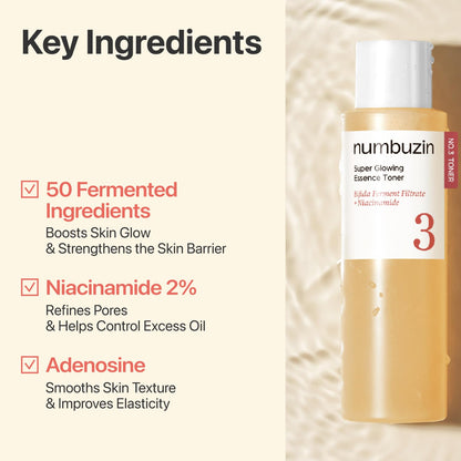 numbuzin No.3 Glowing Skin Duo - Lahab Beauty | لهب بيوتي