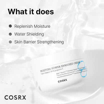 [COSRX] Hydrium Moisture Power Enriched Cream 50ml - Lahab Beauty | لهب بيوتي