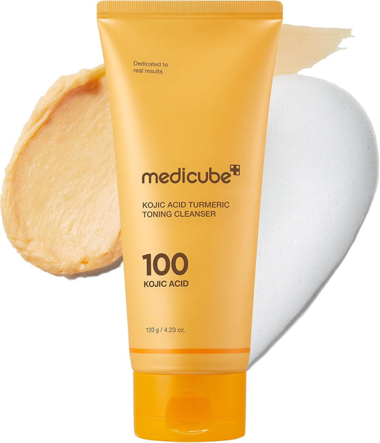 Medicube Kojic Acid Turmeric Toning Cleanser - Lahab Beauty | لهب بيوتي