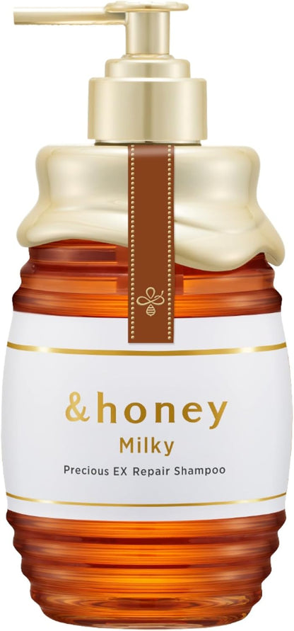 & Honey Milky Precious EX Repair Shampoo 1.0 500mL - Lahab Beauty | لهب بيوتي
