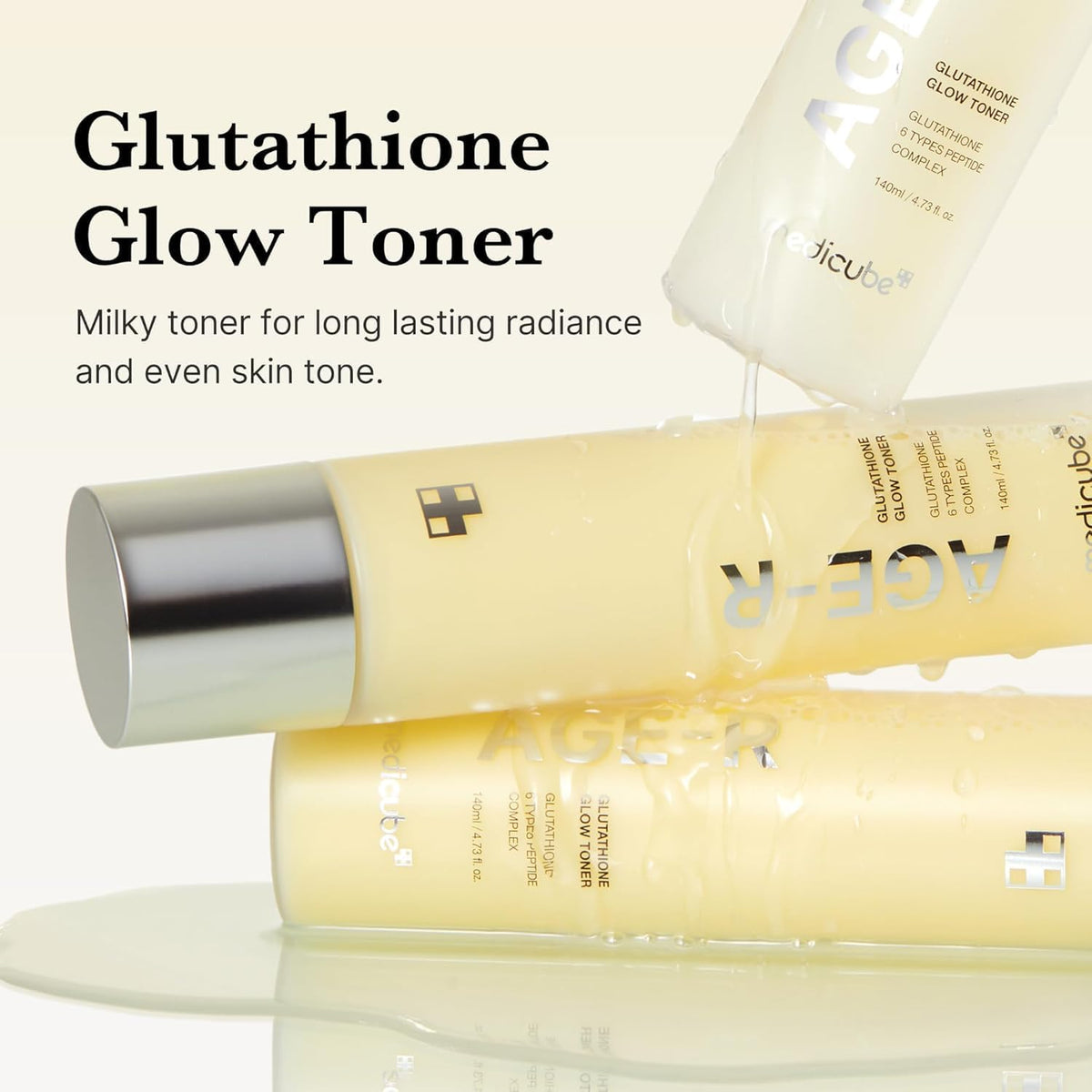 Medicube – Age-R Glutathione Glow Toner | 140ml - Lahab Beauty | لهب بيوتي