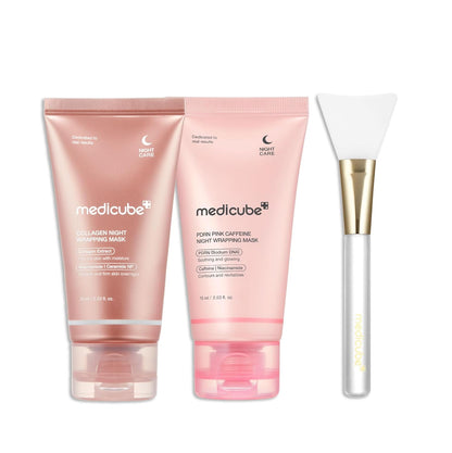Medicube Pink Glow Wrapping Mask Duo 💗✨ - Lahab Beauty | لهب بيوتي