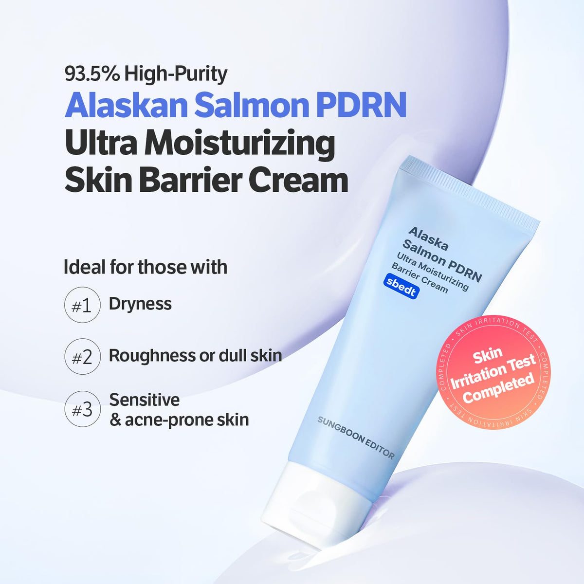 SUNGBOON EDITOR Alaska Salmon PDRN Ultra Moisturizing Barrier Cream 50ml - Lahab Beauty | لهب بيوتي