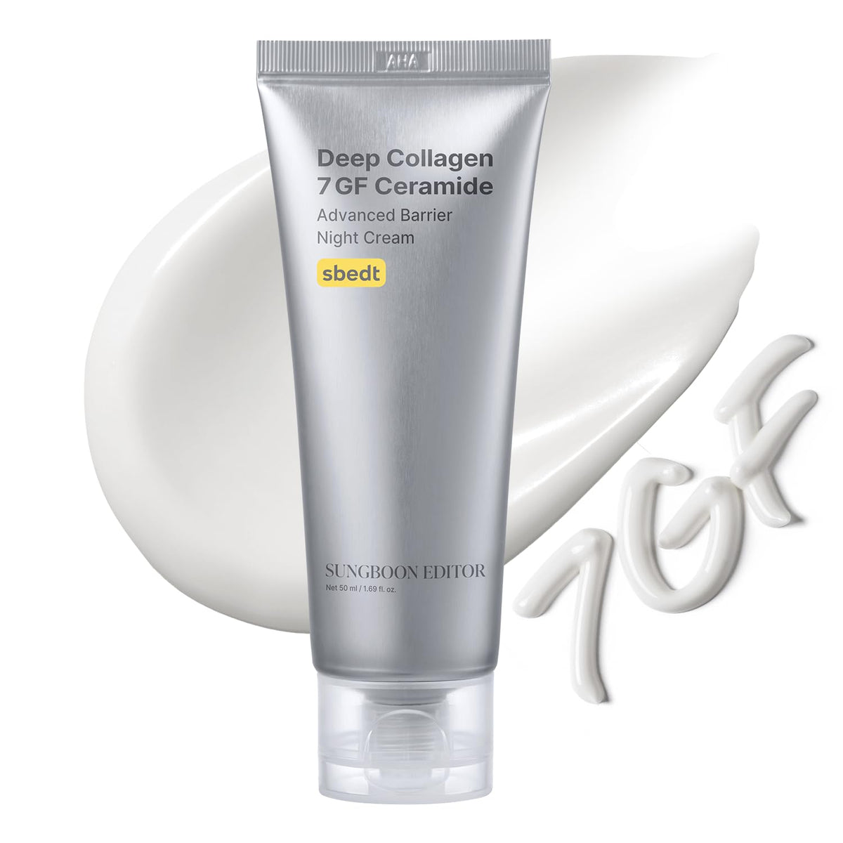 SUNGBOON EDITOR Deep Collagen 7GF Ceramide Advanced Barrier Night Cream 50ml - Lahab Beauty | لهب بيوتي