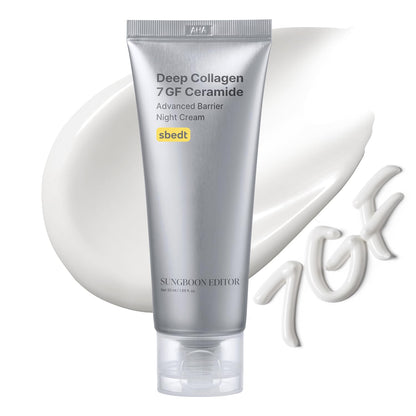 SUNGBOON EDITOR Deep Collagen 7GF Ceramide Advanced Barrier Night Cream 50ml - Lahab Beauty | لهب بيوتي