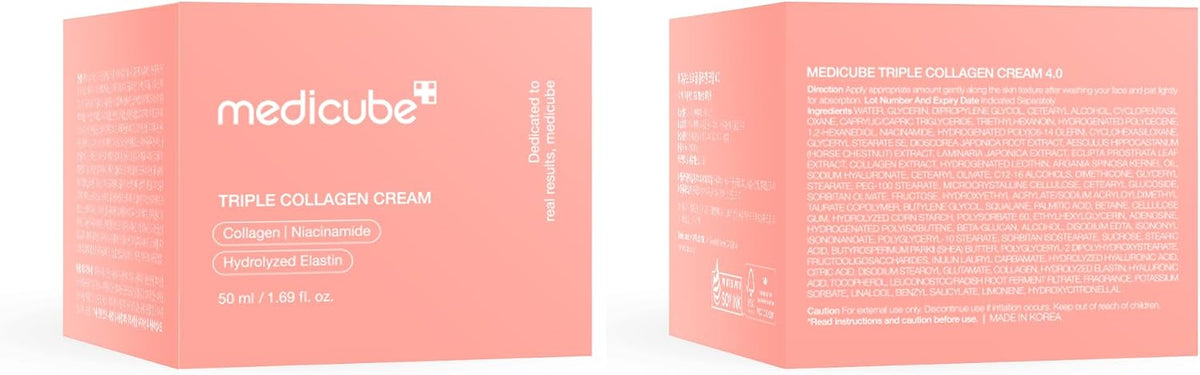 Medicube Triple Collagen Cream 4.0 (50ml) - Lahab Beauty | لهب بيوتي
