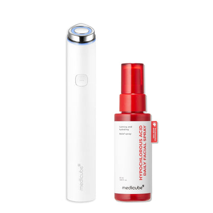 [Medicube] White Mini Booster Pro On-The-Go and Soothing Spray 50ml - Lahab Beauty | لهب بيوتي
