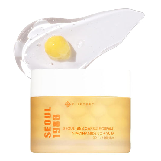 K-SECRET SEOUL 1988 Niacinamide Capsule Cream - Lahab Beauty | لهب بيوتي