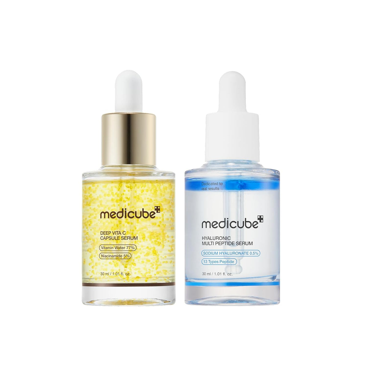 Medicube Deep Vita C Natural Glow Serum Duo - Lahab Beauty | لهب بيوتي