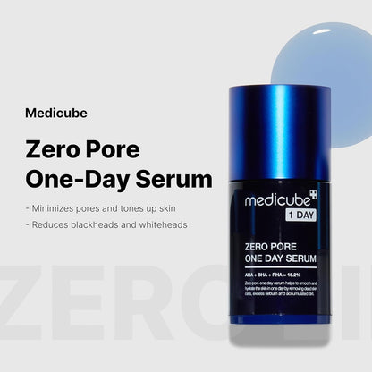 [Medicube] Zero Pore One-day Serum 30ml - Lahab Beauty | لهب بيوتي