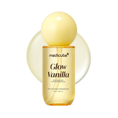 Medicube Glow Vanilla Hair & Body Fragrance Mist 100ml - Lahab Beauty | لهب بيوتي