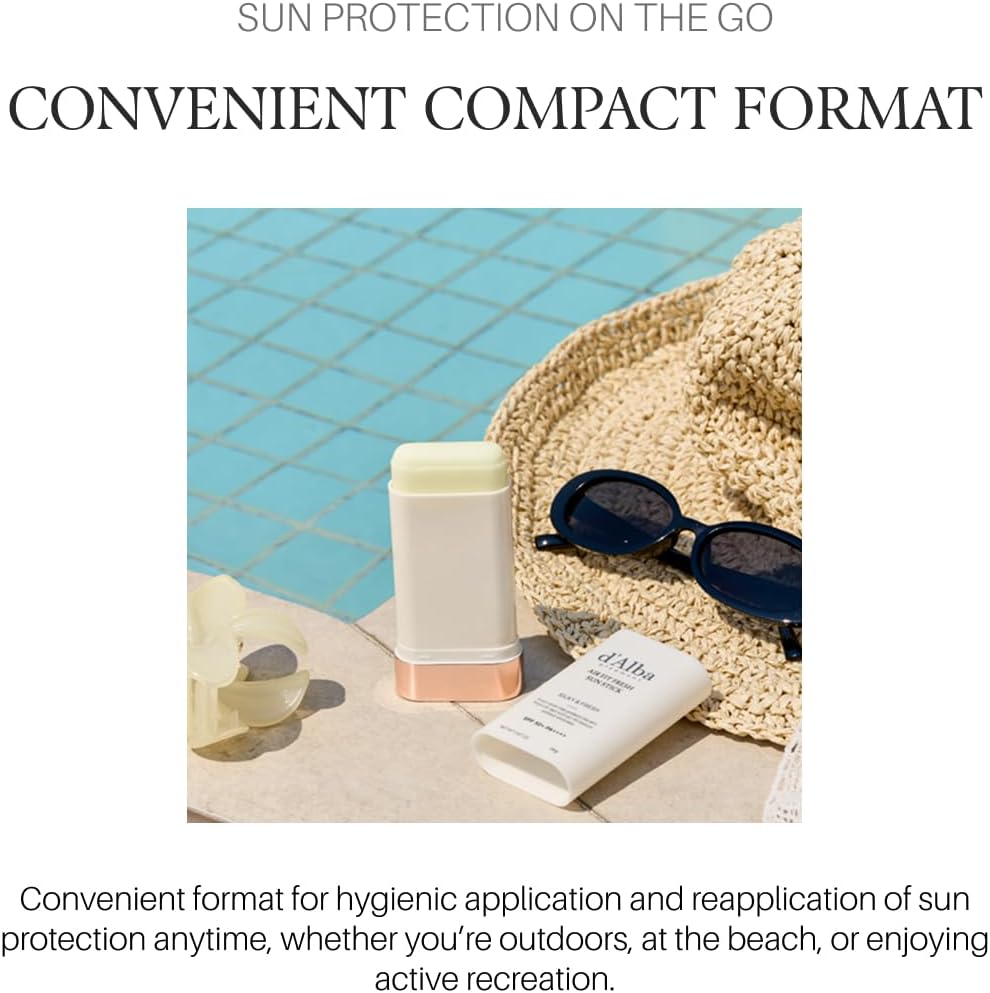 d’Alba Air Fit Fresh Sunscreen Stick SPF50+ (20g) - Lahab Beauty | لهب بيوتي