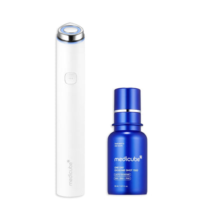[MEDICUBE] Pro Mini Booster One Day Shot 7500 Set - Lahab Beauty | لهب بيوتي