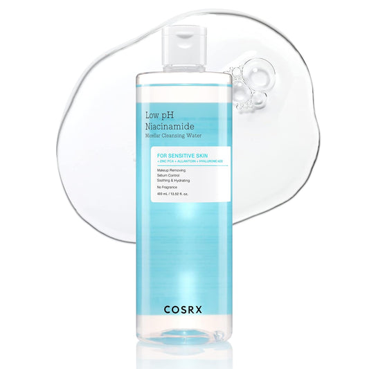 [COSRX] Low pH Niacinamide Micellar Cleansing Water 400ml - Lahab Beauty | لهب بيوتي