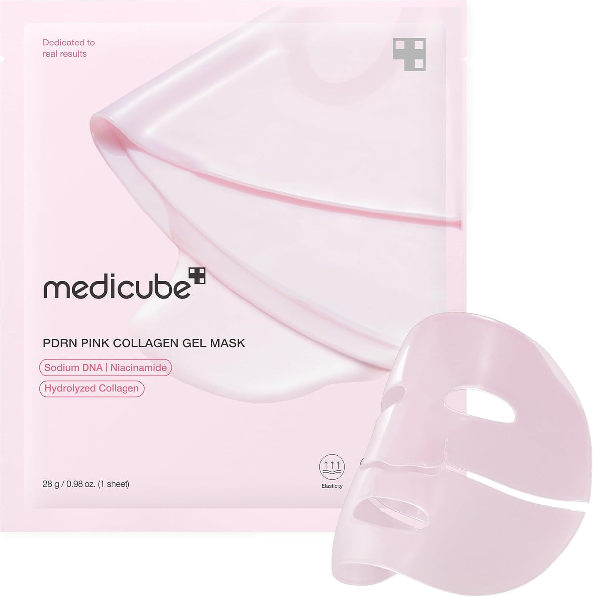 Medicube PDRN Pink Collagen Gel Mask (1ea) - Lahab Beauty | لهب بيوتي