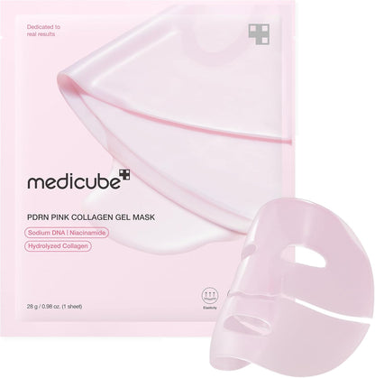 Medicube PDRN Pink Collagen Gel Mask (1ea) - Lahab Beauty | لهب بيوتي