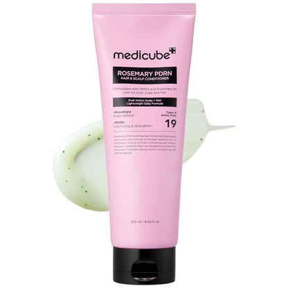 Medicube Rosemary PDRN Scalp to Strand Nourishing Conditioner (250ml / 8.45 fl. oz) 🌿✨ - Lahab Beauty | لهب بيوتي