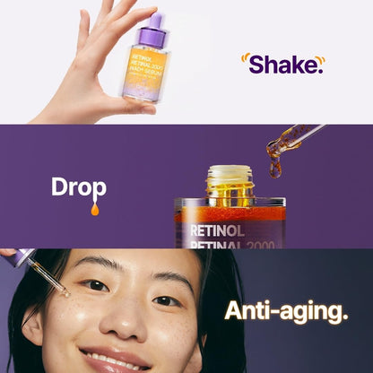 Purito Seoul Retinol Retinal 2000 NAD+ Serum 30ml - Lahab Beauty | لهب بيوتي