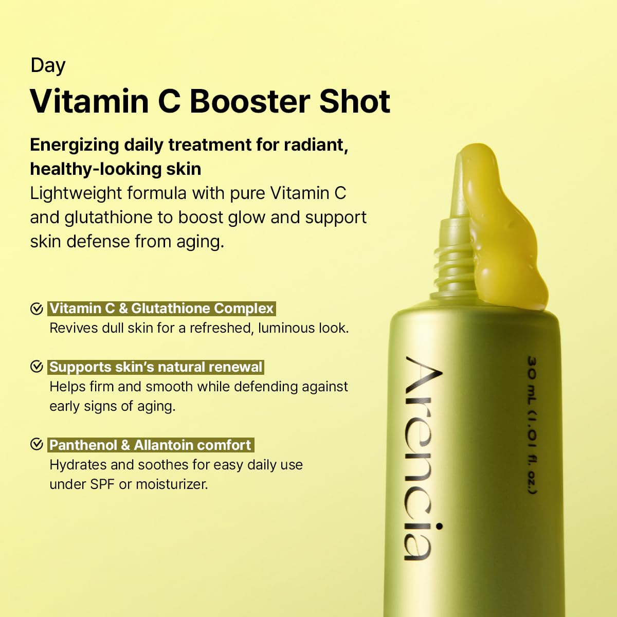 Arencia Vitamin C and Retinal Booster Shot Duo - for Dark-spot care and Tightening Fine Lines, Pore, Wrinkles - Gift Set - Lahab Beauty | لهب بيوتي