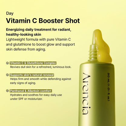 Arencia Vitamin C and Retinal Booster Shot Duo - for Dark-spot care and Tightening Fine Lines, Pore, Wrinkles - Gift Set - Lahab Beauty | لهب بيوتي