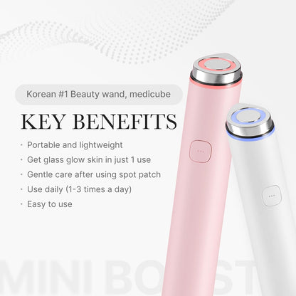[Medicube] White Mini Booster Pro On-The-Go and Soothing Spray 50ml - Lahab Beauty | لهب بيوتي