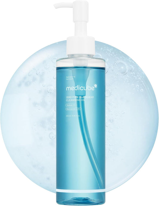 Medicube Zero Pore Blackhead Cleansing Oil – 205ml - Lahab Beauty | لهب بيوتي