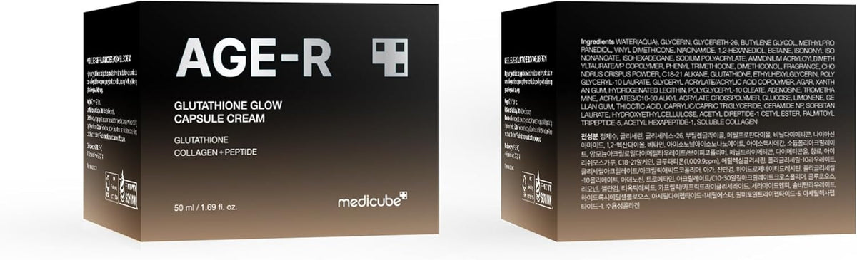 [Medicube] AGE-R Glutathione Glow Capsule Facial Cream - 50ml - Lahab Beauty | لهب بيوتي