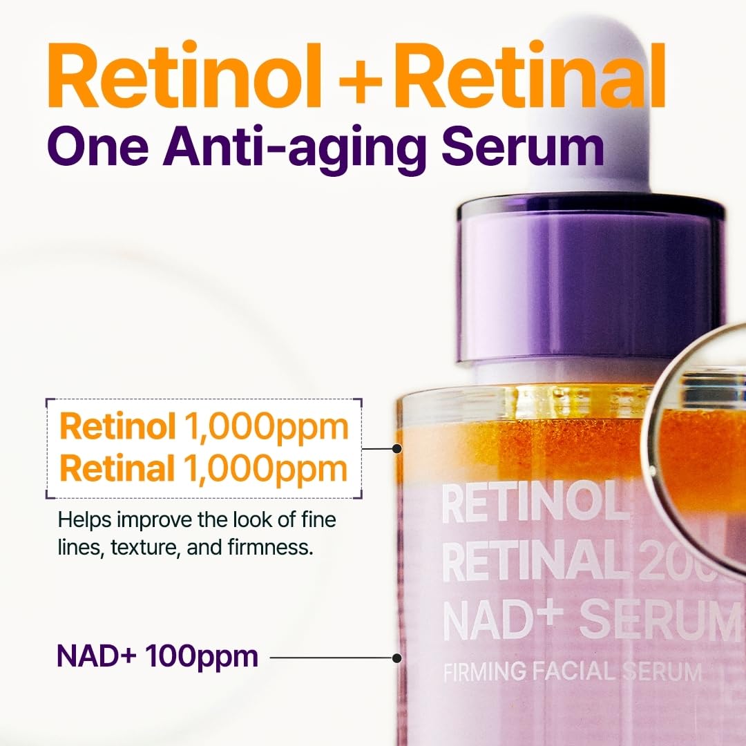 Purito Seoul Retinol Retinal 2000 NAD+ Serum 30ml - Lahab Beauty | لهب بيوتي