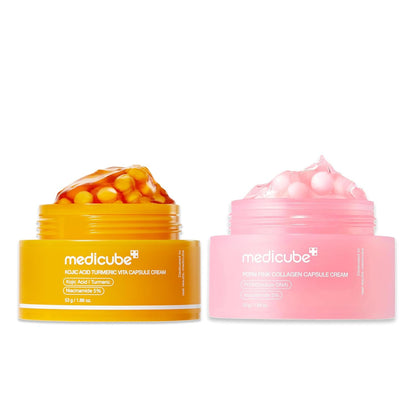 Medicube Tone-Refining Capsule Cream Duo - Lahab Beauty | لهب بيوتي