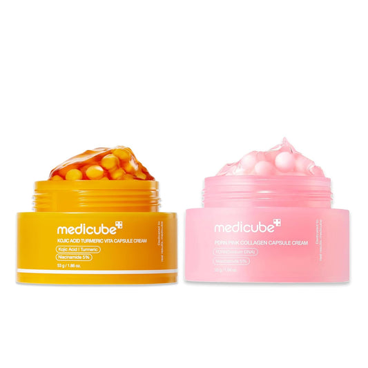 Medicube Tone-Refining Capsule Cream Duo - Lahab Beauty | لهب بيوتي