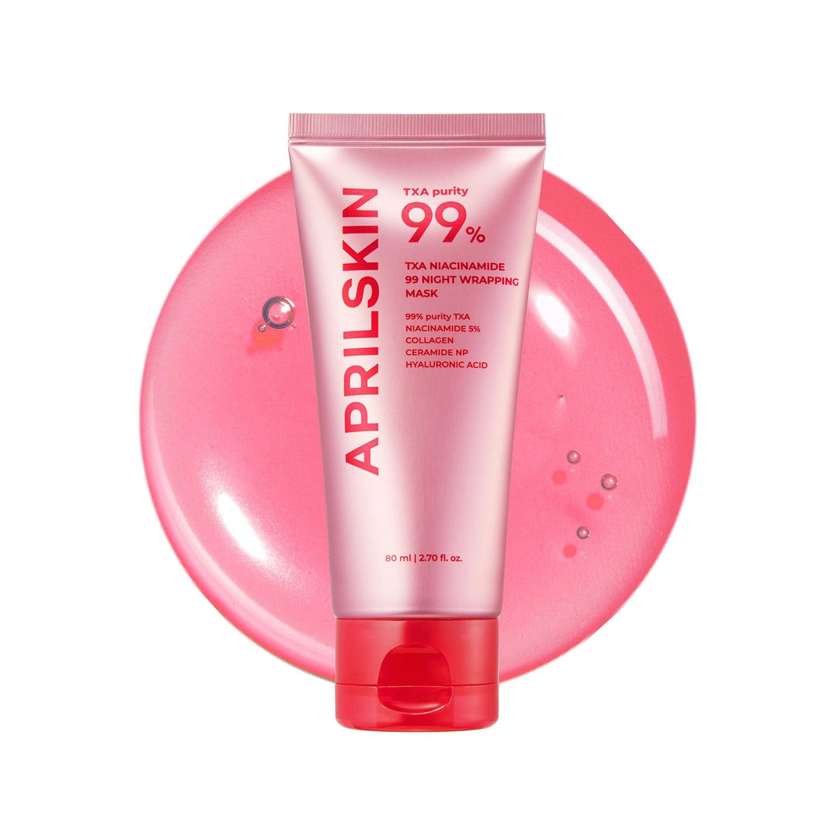 APRILSKIN TXA Niacinamide 99 Overnight Wrapping Mask - 80ml - Lahab Beauty | لهب بيوتي