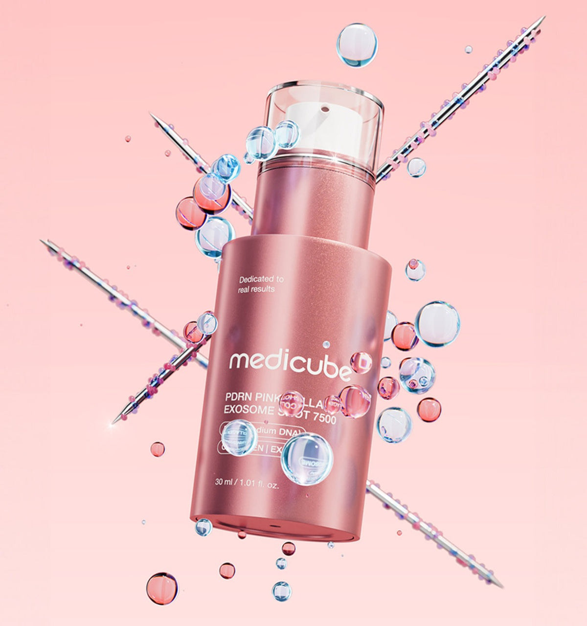 [MEDICUBE] PDRN Peptide Pink Shot Set - Lahab Beauty | لهب بيوتي