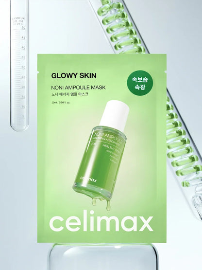 [Celimax] Glowy Skin Noni Ampoule Mask 29 ml x 10ea - Lahab Beauty | لهب بيوتي