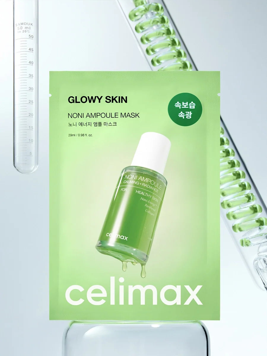 [Celimax] Glowy Skin Noni Ampoule Mask 29 ml - Lahab Beauty | لهب بيوتي