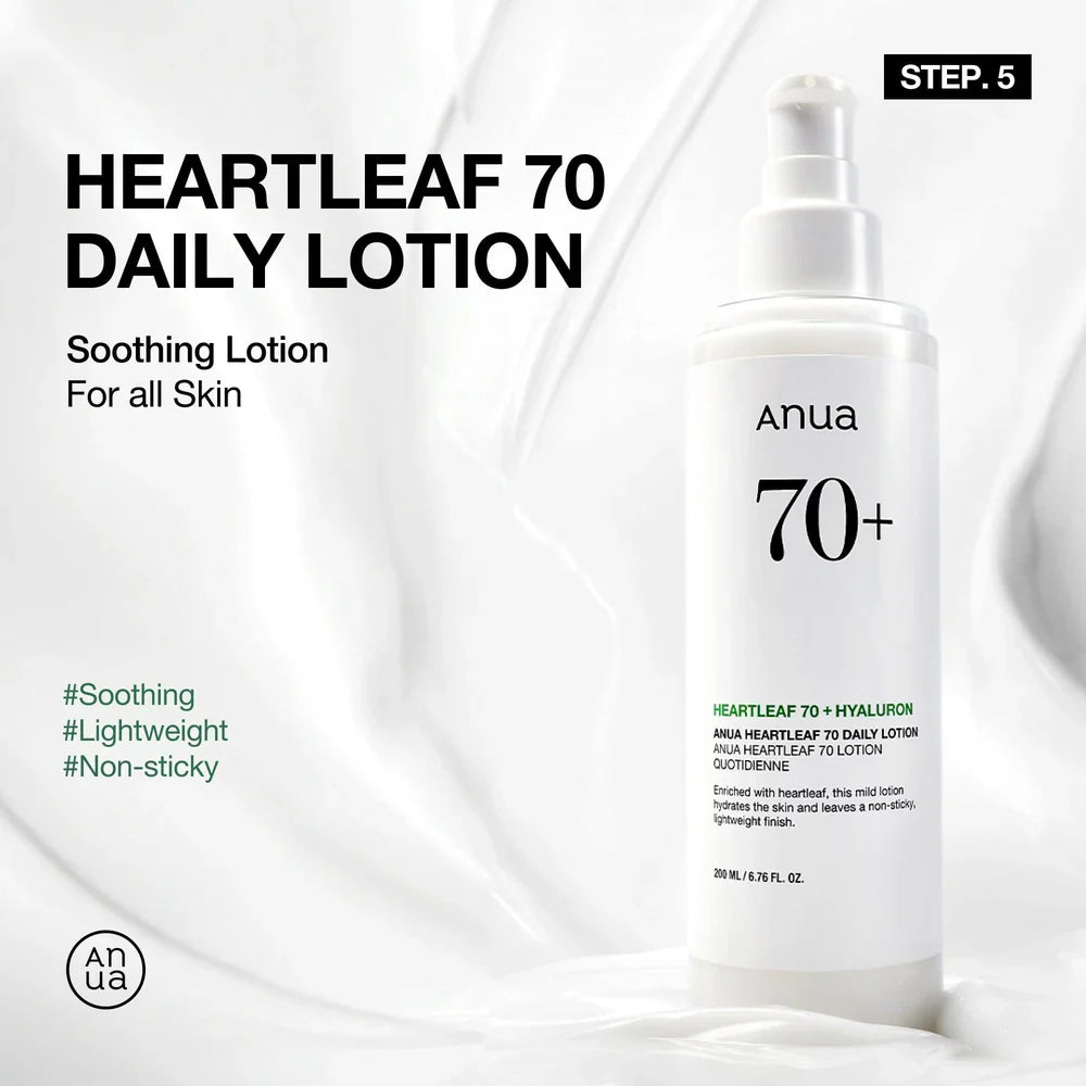 [Anua] 6-step Korean Skincare Set - Lahab Beauty | لهب بيوتي