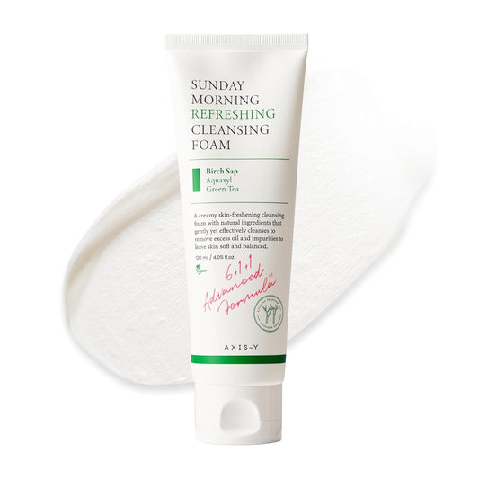 [AXIS-Y] - Sunday Morning Refreshing Cleansing Foam 120ml - Lahab Beauty | لهب بيوتي