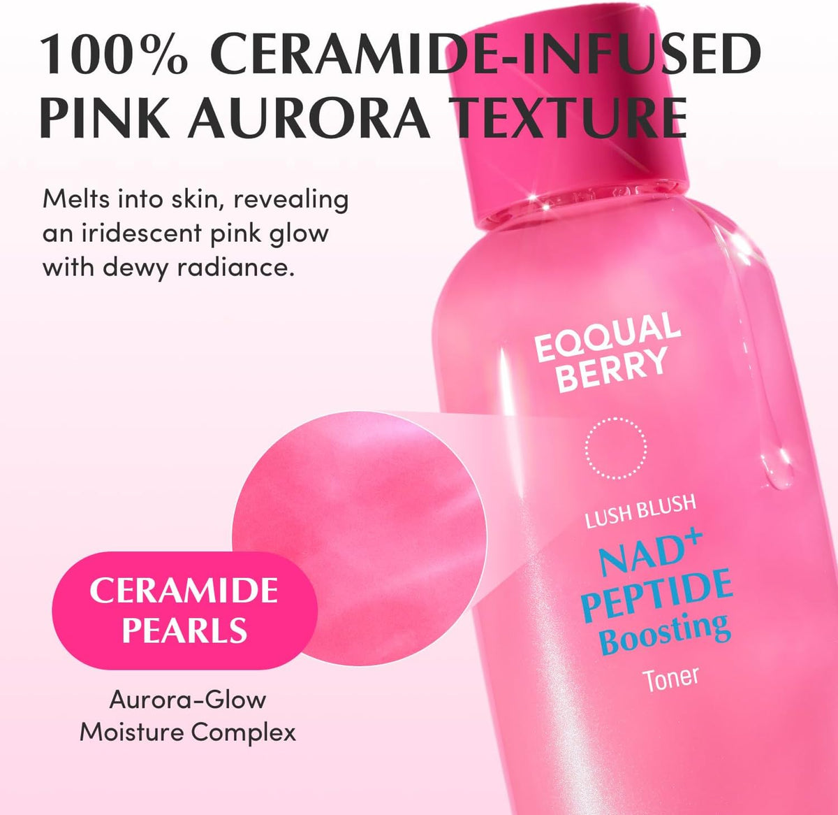 EQQUALBERRY NAD+ Peptide Boosting Toner 150ml - Lahab Beauty | لهب بيوتي