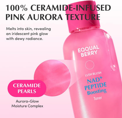 EQQUALBERRY NAD+ Peptide Boosting Toner 150ml - Lahab Beauty | لهب بيوتي