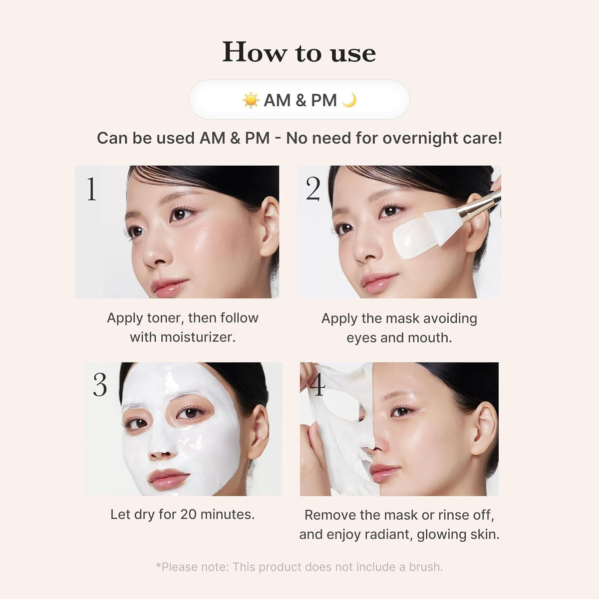 Medicube Wrapping Mask Collagen Glazed Milky Glow Daytime Peel Off Mask - Lahab Beauty | لهب بيوتي