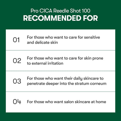 [VT COSMETICS] Pro Cica Reedle Shot 300 - Lahab Beauty | لهب بيوتي