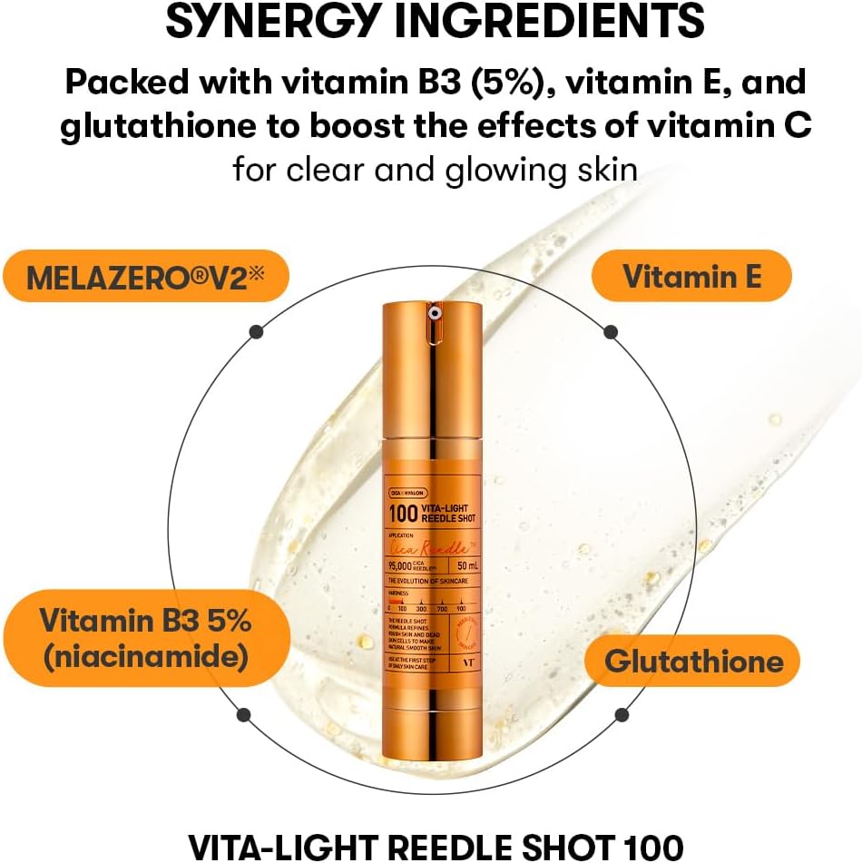 [VT COSMETICS] Vita-Light Reedle Shot 100 – 50 ml - Lahab Beauty | لهب بيوتي