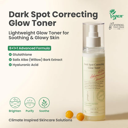 [AXIS-Y] Dark Spot Correcting Glow Toner 125ml - Lahab Beauty | لهب بيوتي